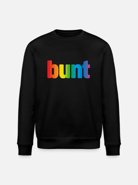 bunt - Stanley/Stella Unisex Bio-Sweatshirt ROLLER - Schwarz