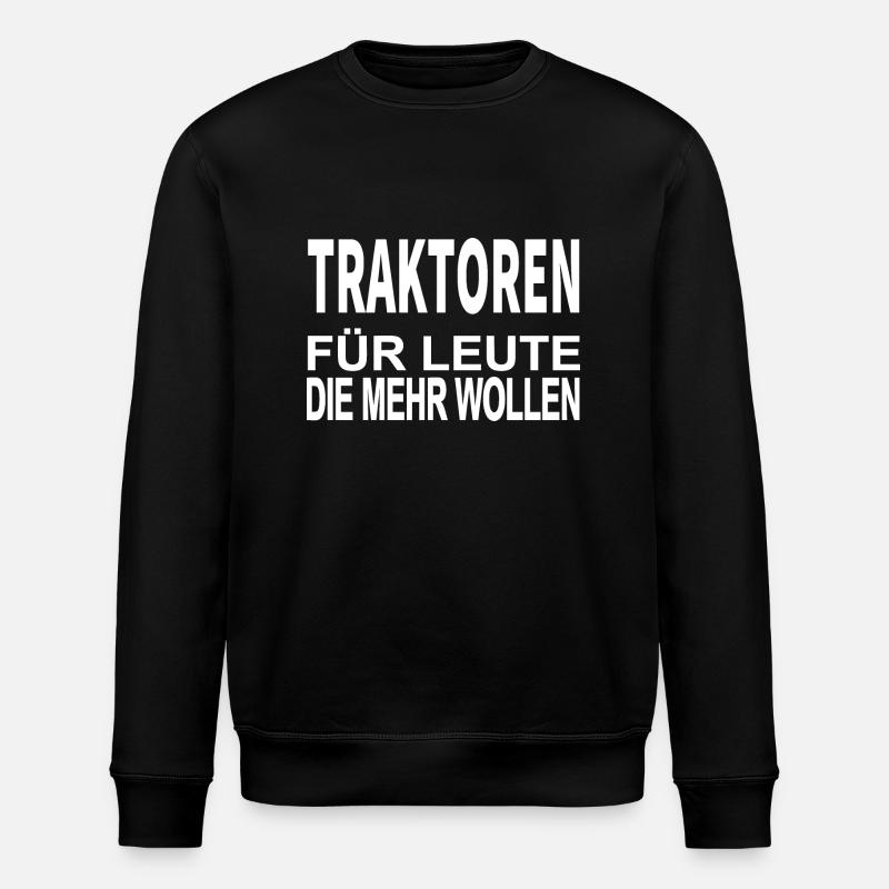 Traktor - Stanley/Stella Unisex Bio-Sweatshirt ROLLER - Schwarz