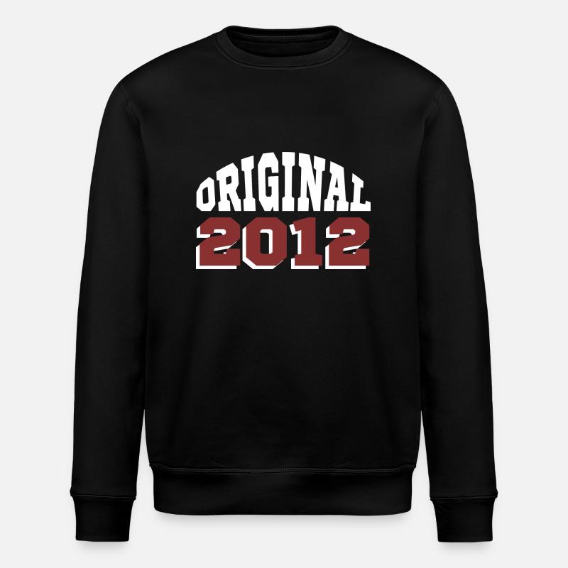 Original 2012 - Stanley/Stella ROLLER Unisex Organic Sweatshirt - black