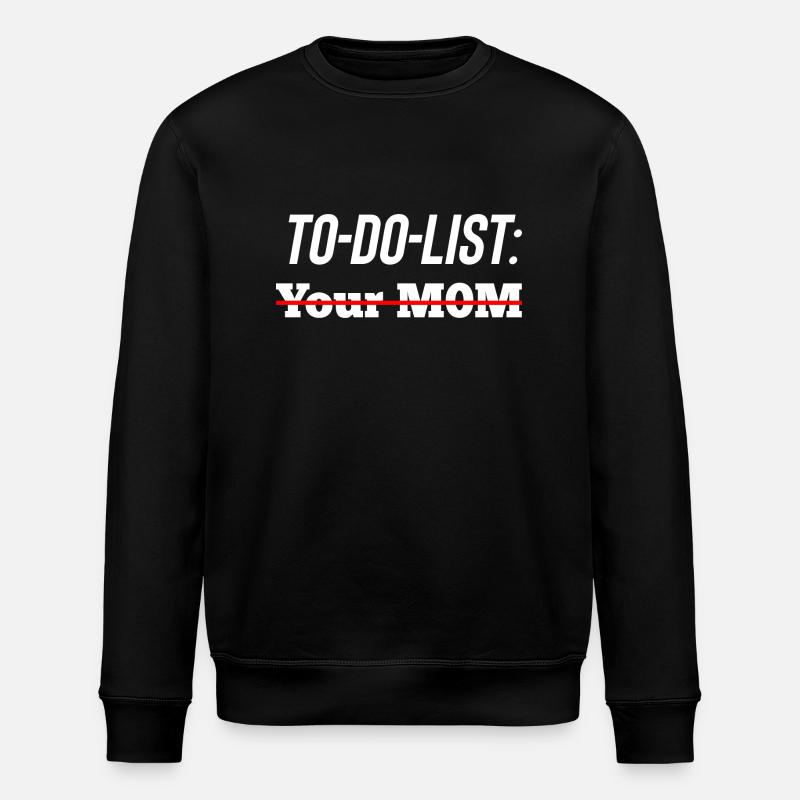 To-Do-List - Stanley/Stella Unisex Bio-Sweatshirt ROLLER - Schwarz