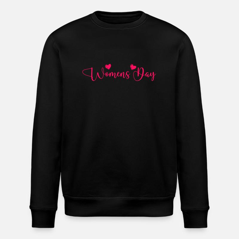 womens day - Stanley/Stella Unisex Bio-Sweatshirt ROLLER - Schwarz
