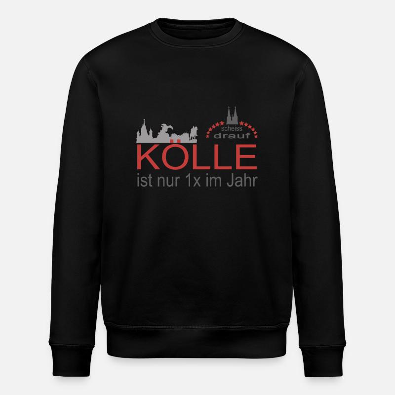Kölle - Stanley/Stella Unisex Bio-Sweatshirt ROLLER - Schwarz