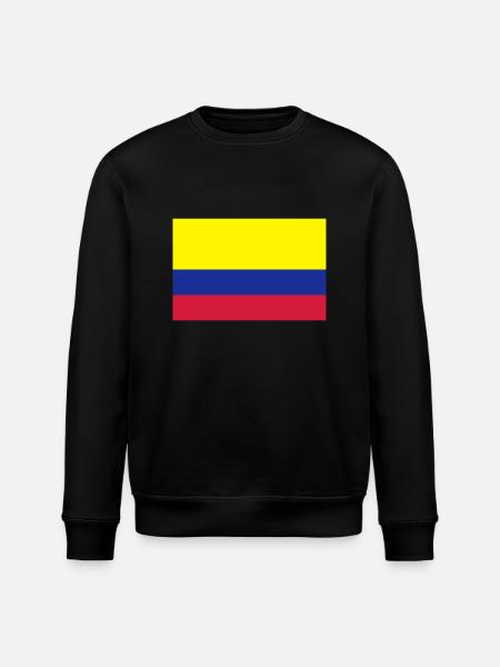 drapeau_colombie - Sweat bio ROLLER Stanley/Stella Unisexe - noir