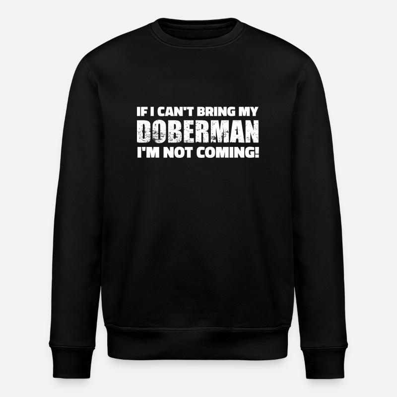 Doberman - Stanley/Stella ROLLER Unisex Organic Sweatshirt - black