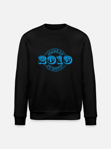 made in 2019 m1k2 - Stanley/Stella ROLLER Unisex Organic Sweatshirt - black