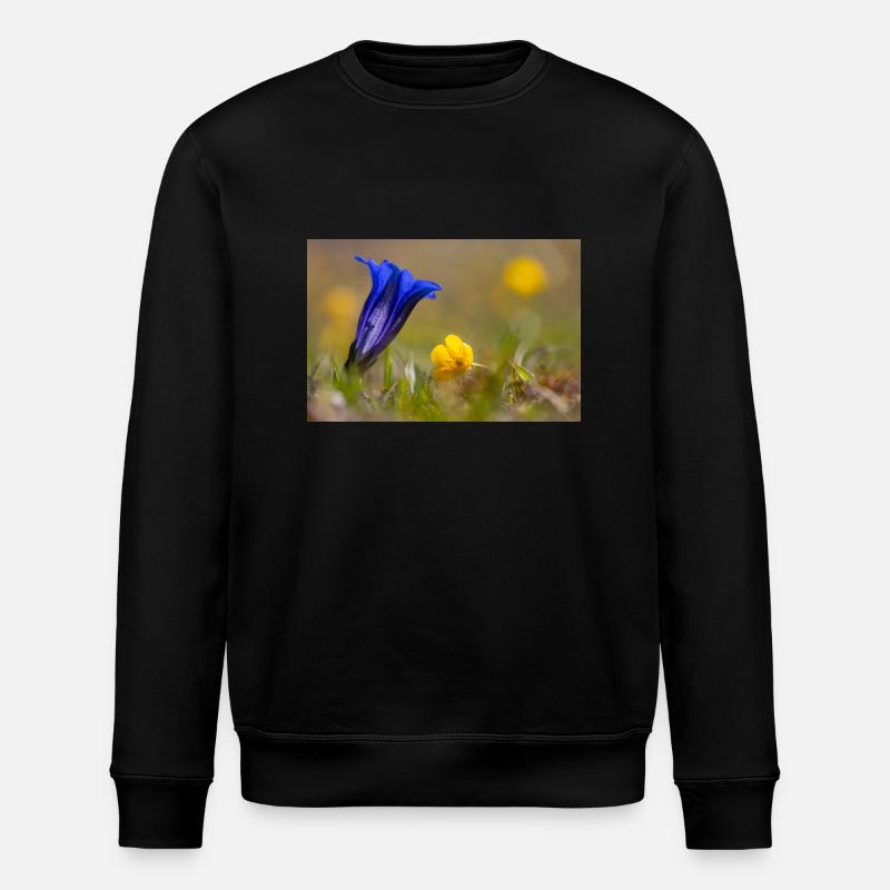 Enzian - Stanley/Stella Unisex Bio-Sweatshirt ROLLER - Schwarz