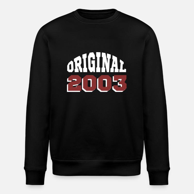 Original 2003 - Sweat bio ROLLER Stanley/Stella Unisexe - noir