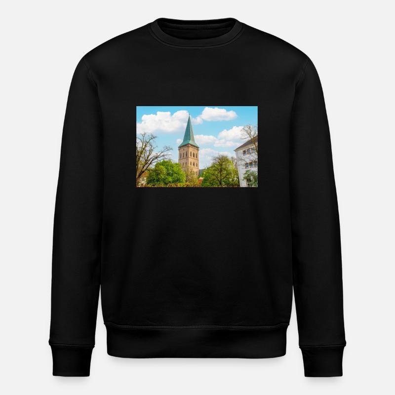 Katharinenkirche Osnabrück - Stanley/Stella Unisex Bio-Sweatshirt ROLLER - Schwarz
