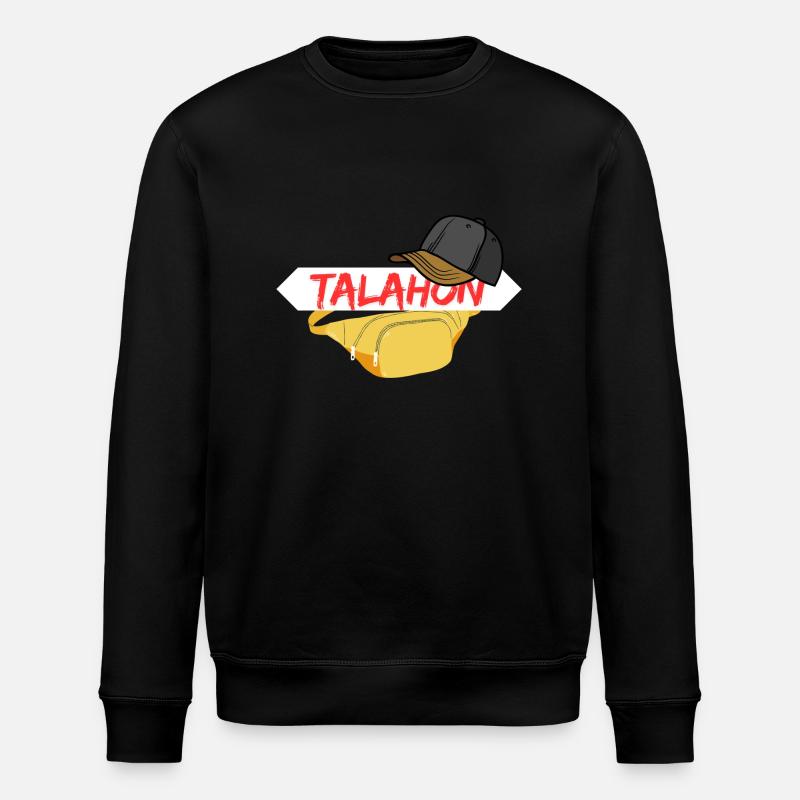 Talahon - Stanley/Stella Unisex Bio-Sweatshirt ROLLER - Schwarz