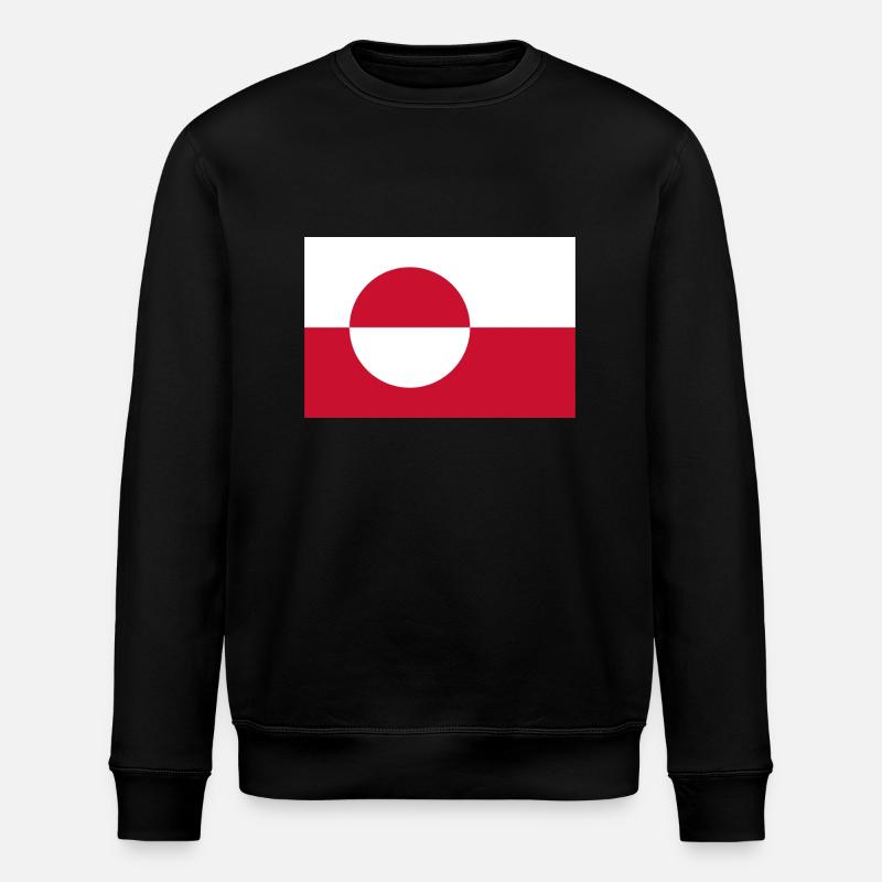 Groenland - Sweat bio ROLLER Stanley/Stella Unisexe - noir