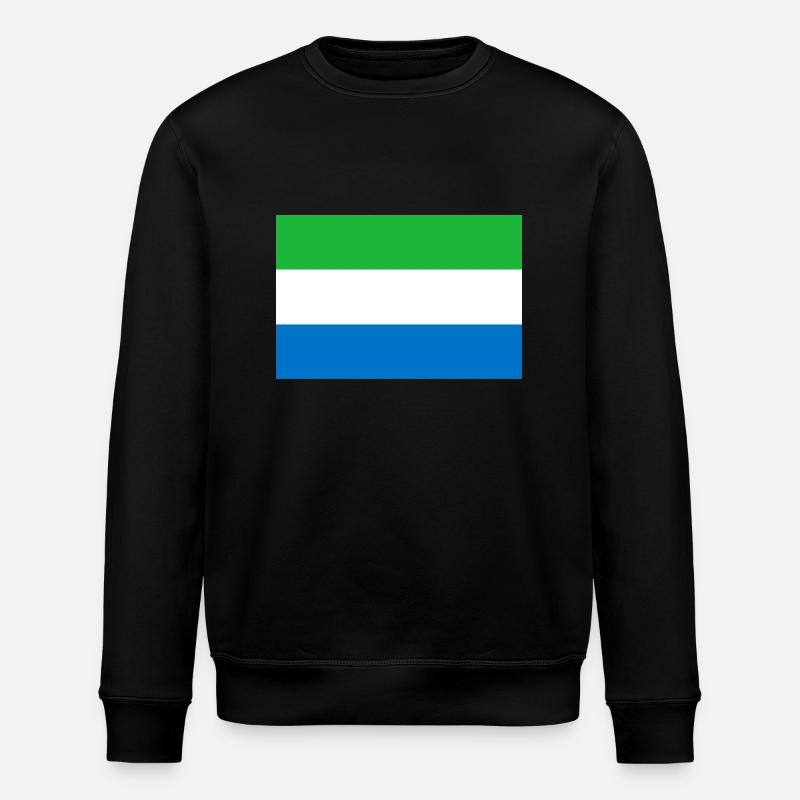 Sierra Leone - Stanley/Stella ROLLER Unisex Organic Sweatshirt - black