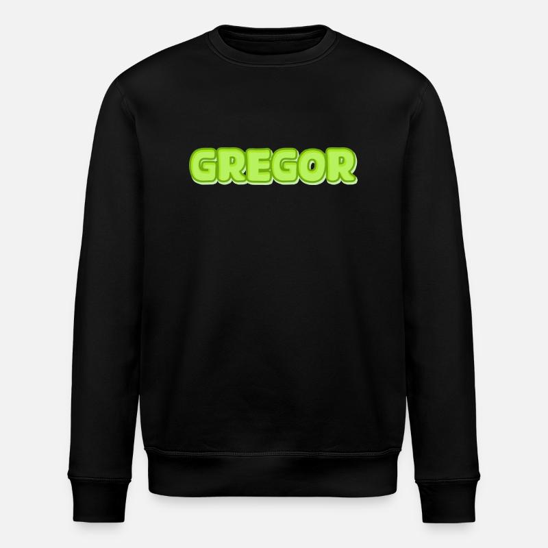 Gregor Gregor - Stanley/Stella ROLLER Unisex Organic Sweatshirt - black
