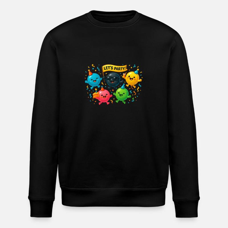 Balloon Squad - Stanley/Stella ROLLER Unisex Organic Sweatshirt - black