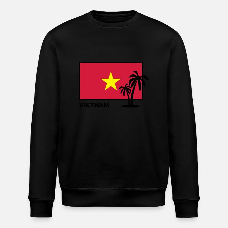 Vietnam - Sweat bio ROLLER Stanley/Stella Unisexe - noir