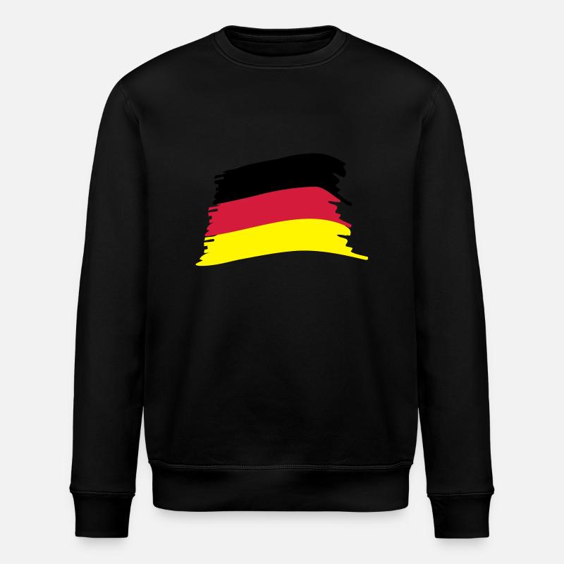 '-Flagge - Stanley/Stella Unisex Bio-Sweatshirt ROLLER - Schwarz