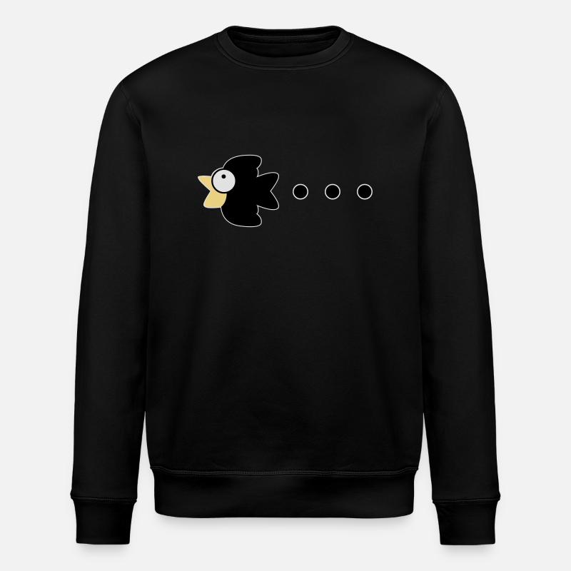 crow - Stanley/Stella ROLLER Unisex Organic Sweatshirt - black