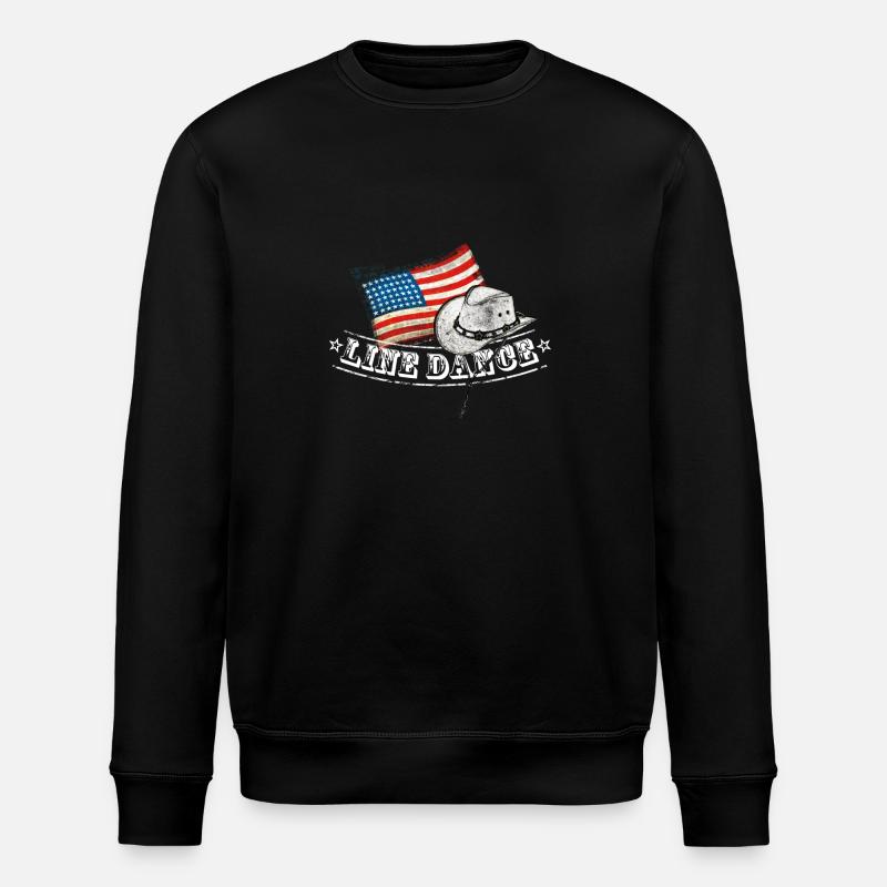 Danse de ligne - Sweat bio ROLLER Stanley/Stella Unisexe - noir