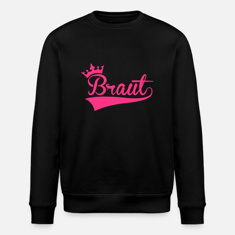 Braut - Stanley/Stella Unisex Bio-Sweatshirt ROLLER - Schwarz