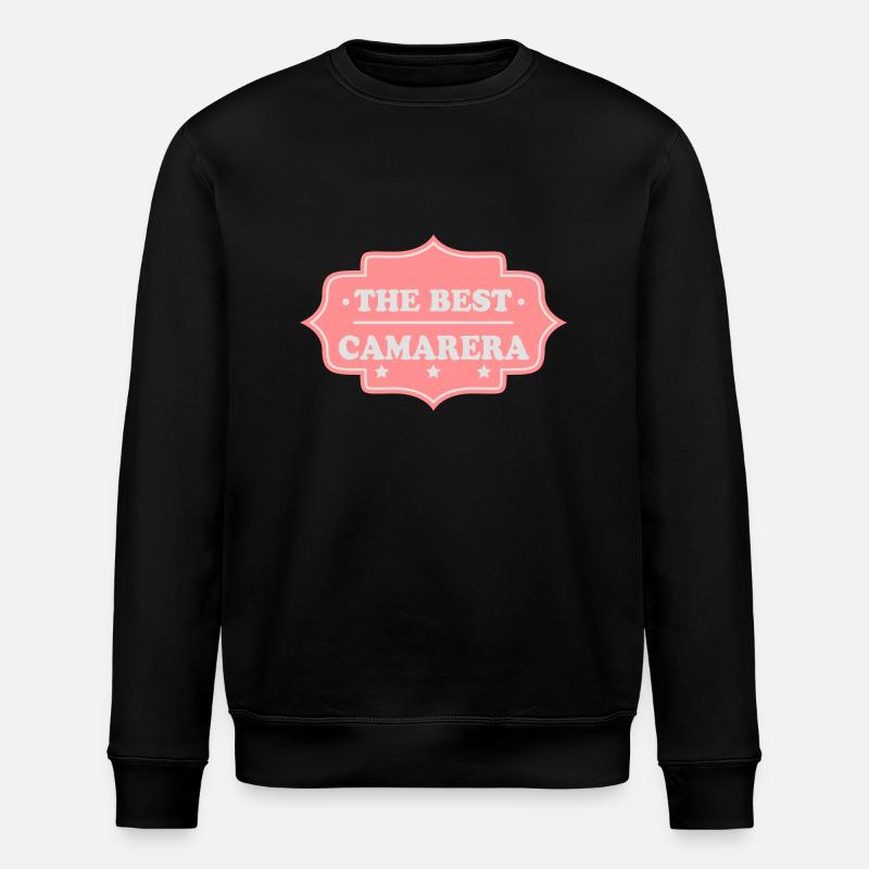 Camarera - Stanley/Stella Unisex Bio-Sweatshirt ROLLER - Schwarz
