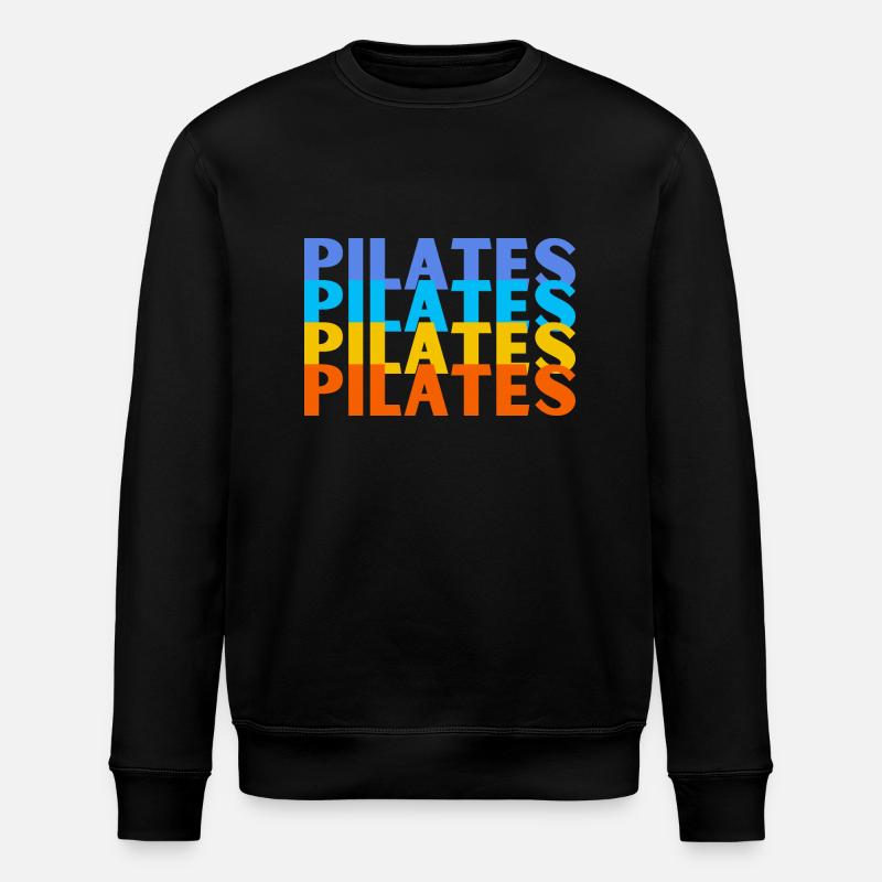 Pilates - Stanley/Stella ROLLER Unisex Organic Sweatshirt - black