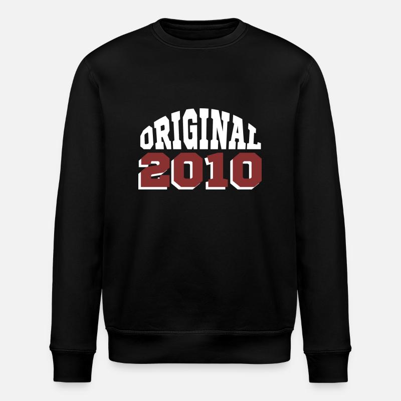 Original 2010 - Stanley/Stella ROLLER Unisex Organic Sweatshirt - black