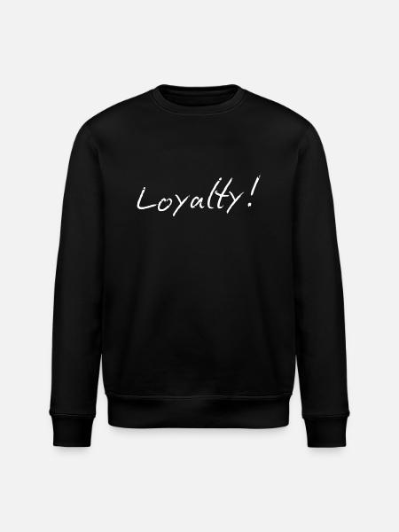 Loyalty - Stanley/Stella ROLLER Unisex Organic Sweatshirt - black