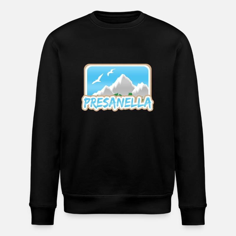 Geschenk für Presanella - Stanley/Stella Unisex Bio-Sweatshirt ROLLER - Schwarz