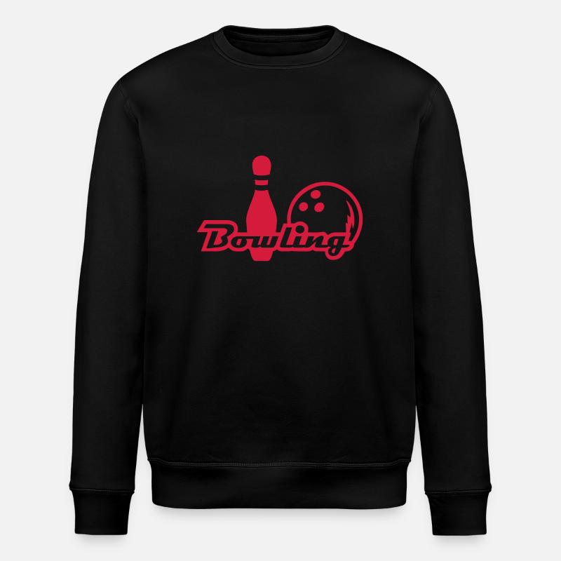 Bowling - Stanley/Stella ROLLER Unisex Organic Sweatshirt - black