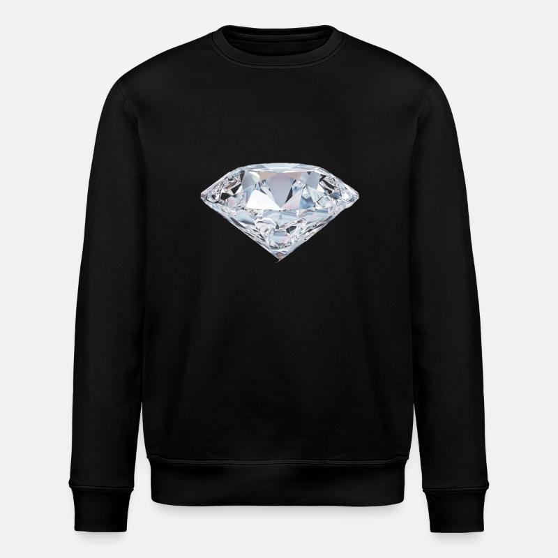 Diamant - Stanley/Stella Unisex Bio-Sweatshirt ROLLER - Schwarz