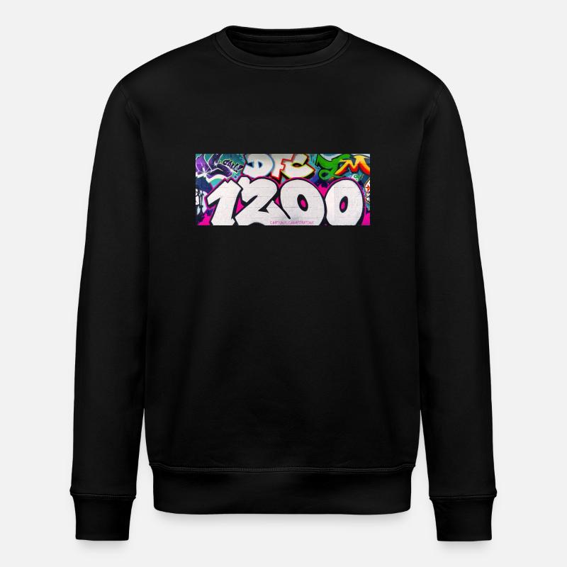 1200 GRAVITÉ EDIT_1 - Sweat bio ROLLER Stanley/Stella Unisexe - noir