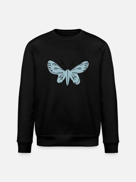 Papillon de conception abstraite - Sweat bio ROLLER Stanley/Stella Unisexe - noir