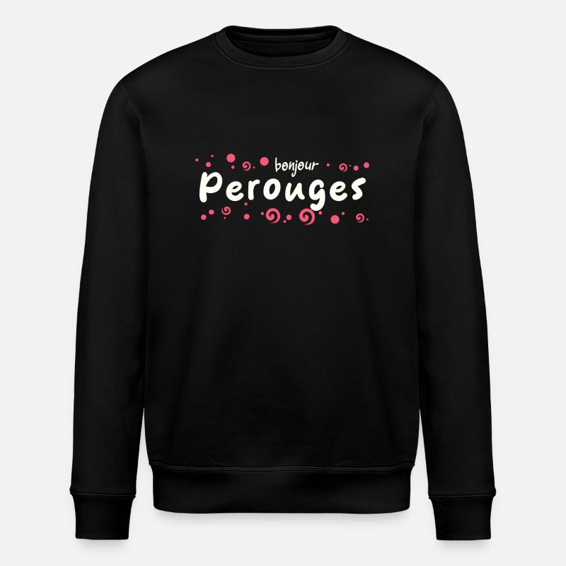 Pérouges - Stanley/Stella ROLLER Unisex Organic Sweatshirt - black