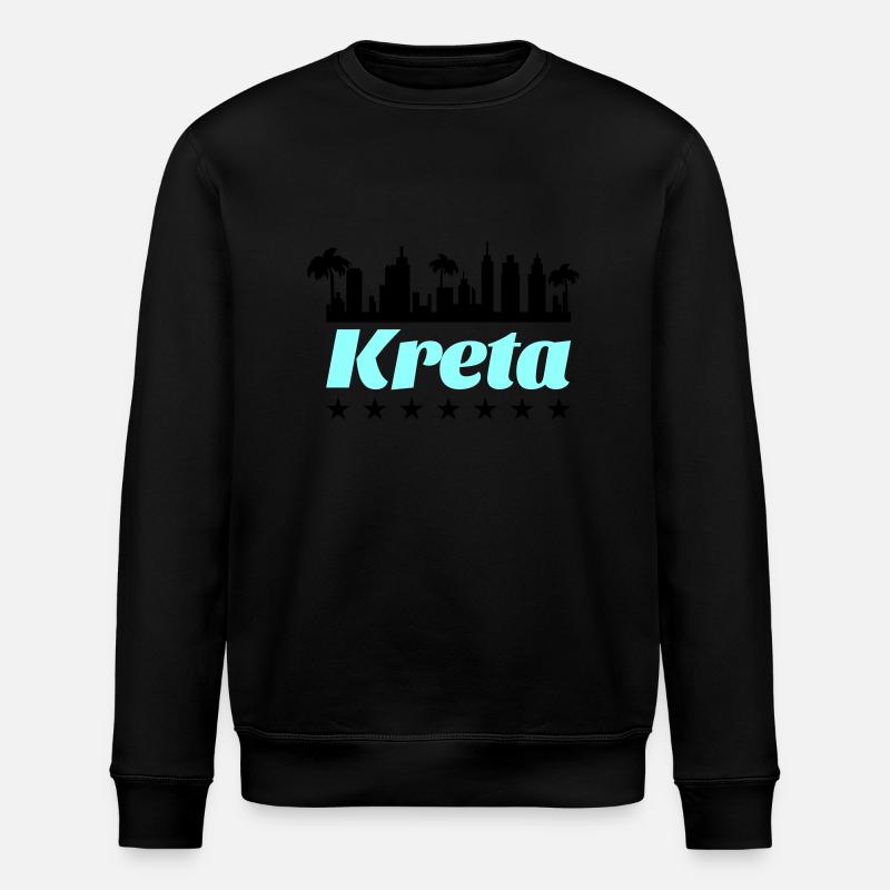 kreta - Stanley/Stella Unisex Bio-Sweatshirt ROLLER - Schwarz