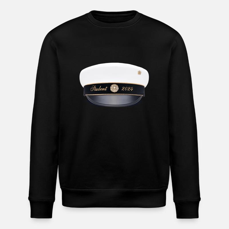 Abschlussfeier 2024 Abiturfeier - Stanley/Stella Unisex Bio-Sweatshirt ROLLER - Schwarz