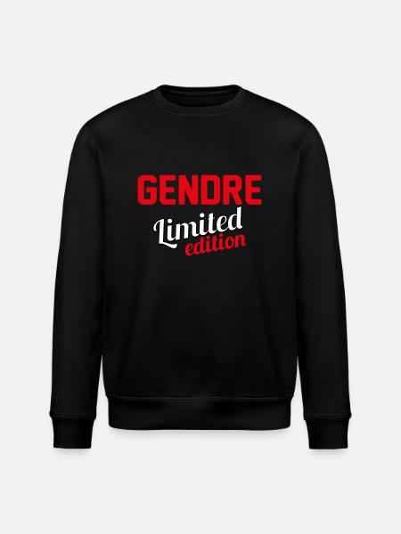 GENDRE LIMITED EDITION - Stanley/Stella ROLLER Unisex Organic Sweatshirt - black