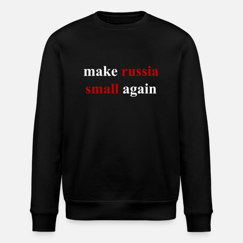 make russia small again - Stanley/Stella Unisex Bio-Sweatshirt ROLLER - Schwarz