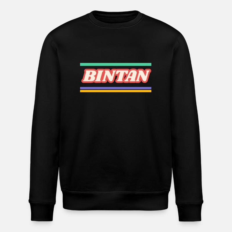 Bintan Indonesia - Stanley/Stella ROLLER Unisex Organic Sweatshirt - black