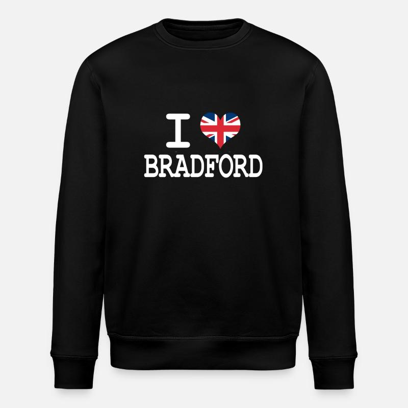 j'aime Bradford - Sweat bio ROLLER Stanley/Stella Unisexe - noir