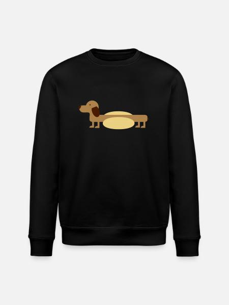 Hot-Dog - Stanley/Stella Unisex Bio-Sweatshirt ROLLER - Schwarz