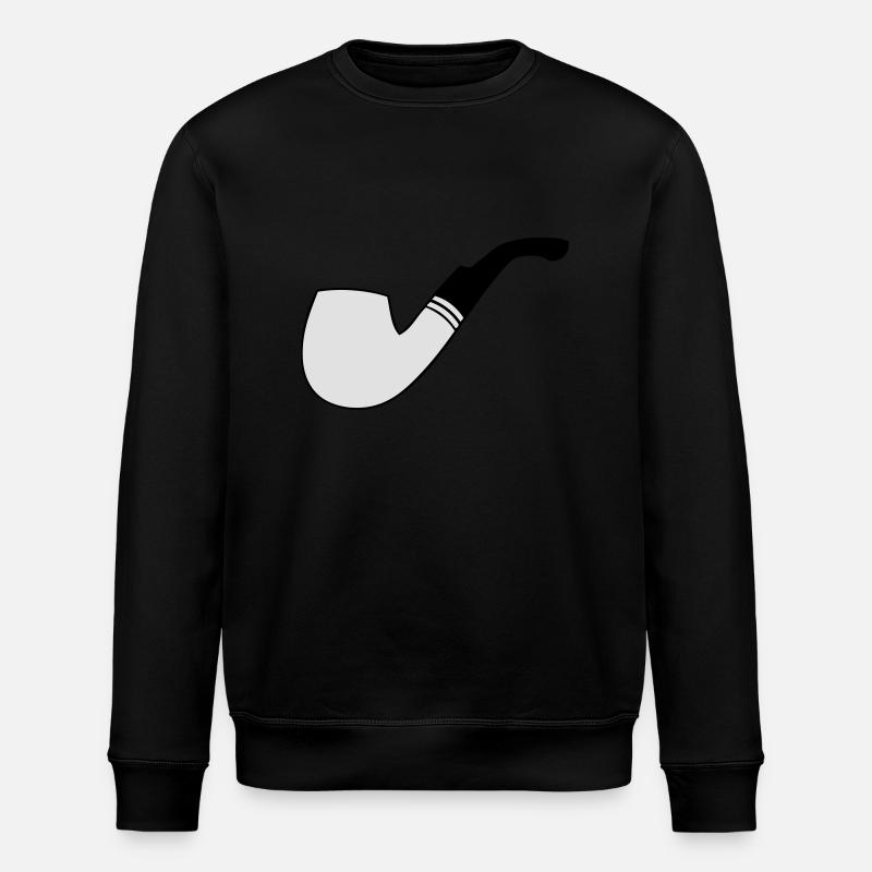 Pfeife - Stanley/Stella Unisex Bio-Sweatshirt ROLLER - Schwarz