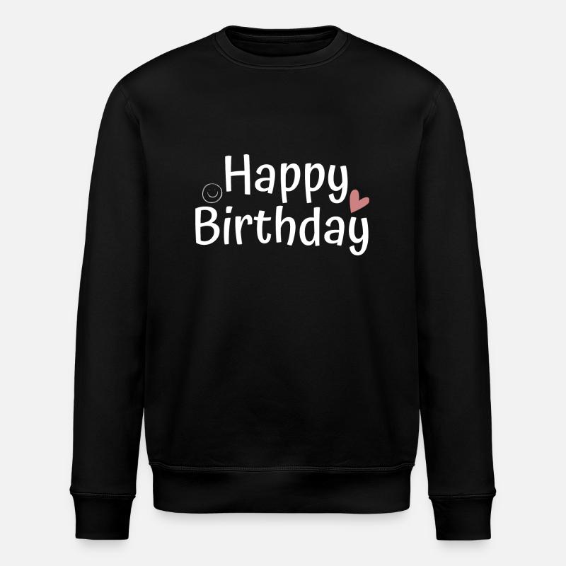 Bon anniversaire - Sweat bio ROLLER Stanley/Stella Unisexe - noir