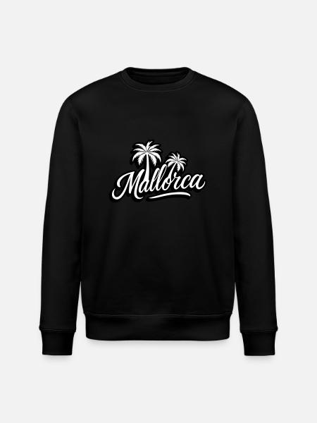 Mallorca Palmen - Stanley/Stella Unisex Bio-Sweatshirt ROLLER - Schwarz