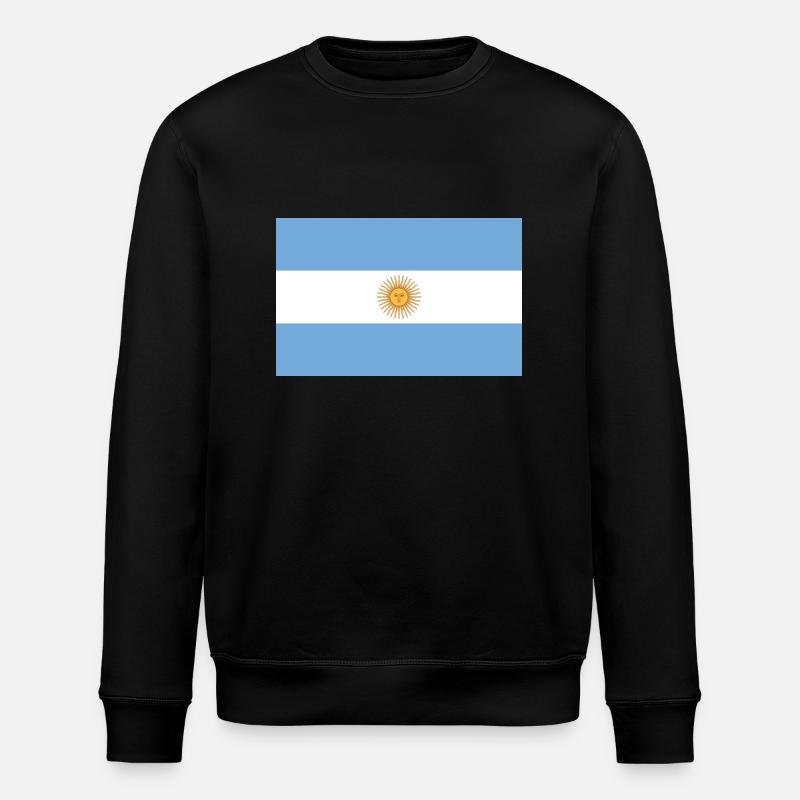 Drapeau Argentine Argentine - Sweat bio ROLLER Stanley/Stella Unisexe - noir