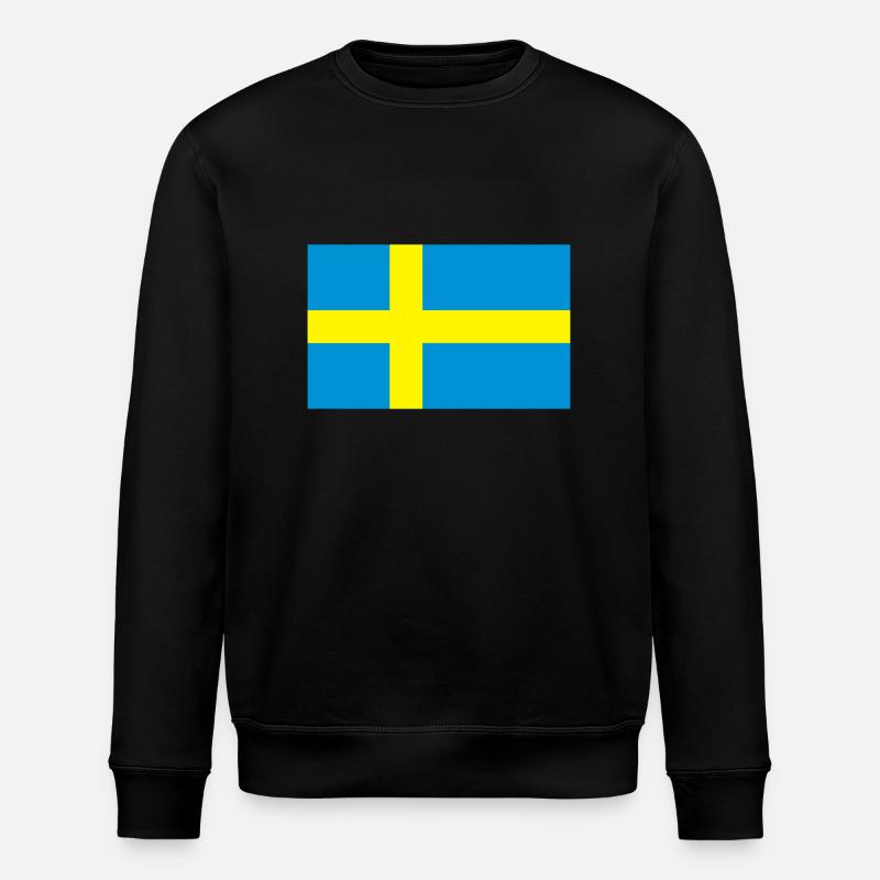 Sweden - Stanley/Stella Unisex Bio-Sweatshirt ROLLER - Schwarz