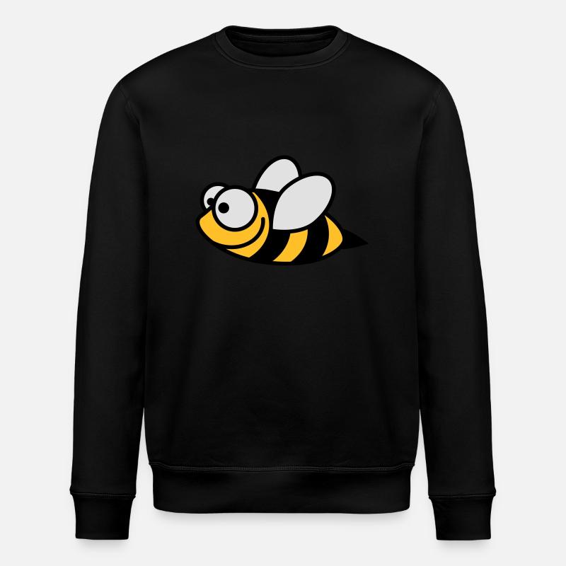bienchen_3c - Stanley/Stella Unisex Bio-Sweatshirt ROLLER - Schwarz