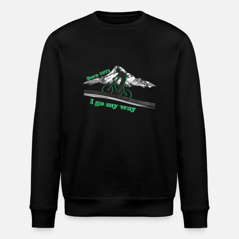 1973 - Stanley/Stella Unisex Bio-Sweatshirt ROLLER - Schwarz