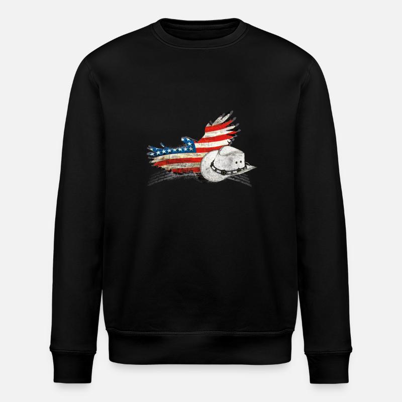 linedance - Stanley/Stella Unisex Bio-Sweatshirt ROLLER - Schwarz