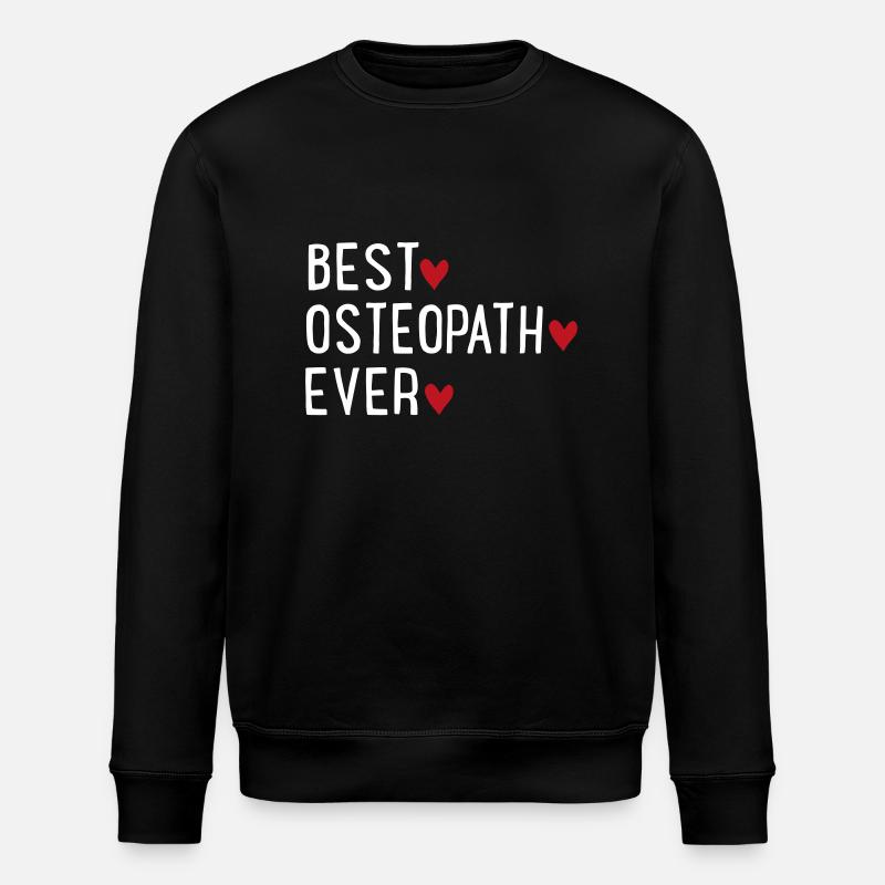 Osteopath - Stanley/Stella ROLLER Unisex Organic Sweatshirt - black