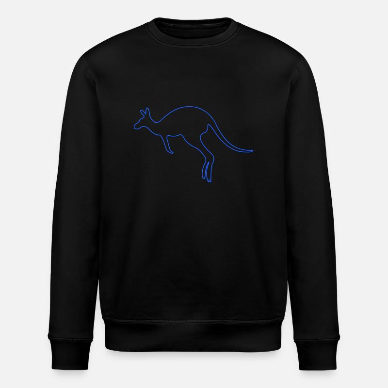 Kangourou - Sweat bio ROLLER Stanley/Stella Unisexe - noir
