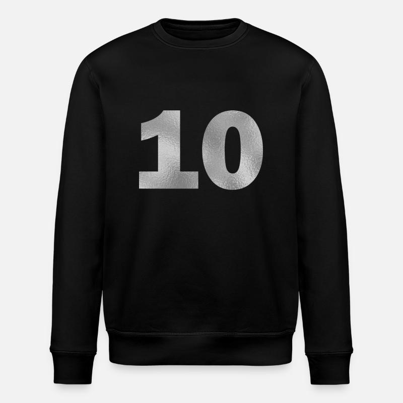Anniversaire 10 ans - Sweat bio ROLLER Stanley/Stella Unisexe - noir
